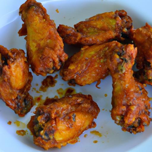 Fiery Flavor Fusion: Mango Habanero Air Fryer Wings Recipe