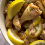 Zesty Lemon Garlic Chicken Bowls: Air Fryer Perfection