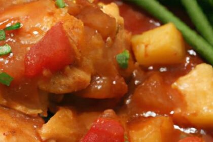 Sweet & Sour Chicken Magic: Crockpot Comfort Made Easy