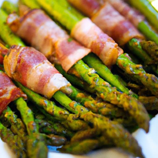 Savory Turkey Bacon-Wrapped Asparagus Bites: A Tasty Twist