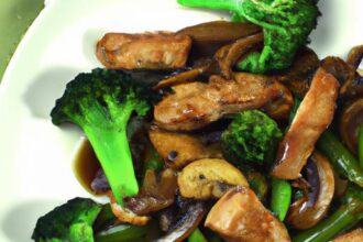 Savor the Flavors: Chicken Stir-Fry with Broccoli & Mushrooms