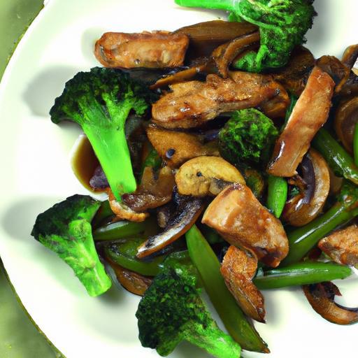 Savor the Flavors: Chicken Stir-Fry with Broccoli & Mushrooms