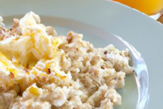 Creamy Cottage Cheese Scrambled Eggs: A Protein-Packed Twist