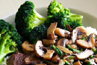 Fuel Up Right: Cauliflower Rice Bowl with Beef & Veggies