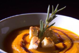 Velvety Butternut Squash & Sweet Potato Soup Delight