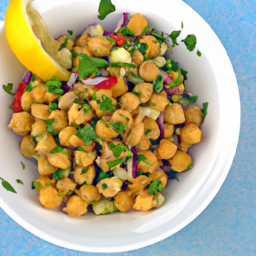 Chickpea Salad Delight: A Nutritious Twist on Classics