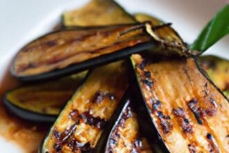 Crispy Air Fryer Miso-Glazed Eggplant: A Flavorful Delight