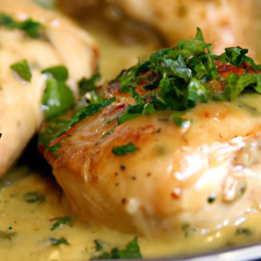 Irresistible Creamy Garlic Herb Cajun Chicken Thighs Recipe