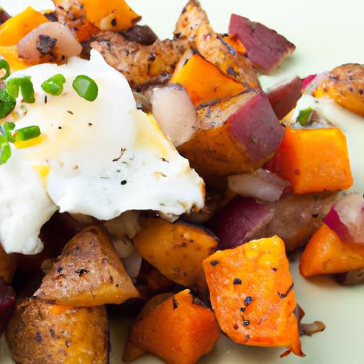 Wake Up ⁣Right: Savory sweet Potato breakfast Hash Ideas
