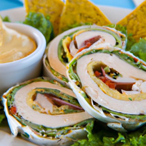 Delicious ‌Turkey Roll-Ups with Creamy Avocado Slices