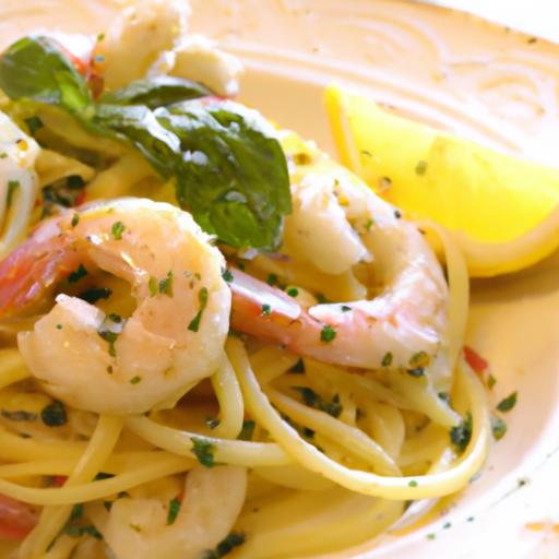 Zesty Lemon garlic ⁣Shrimp Pasta: A burst of​ Flavor Delight