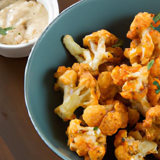 crispy Buffalo Cauliflower in the Air Fryer: A Flavorful twist