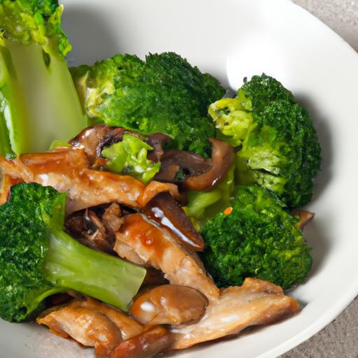 Savor the Flavors: Chicken Stir-Fry with Broccoli & Mushrooms