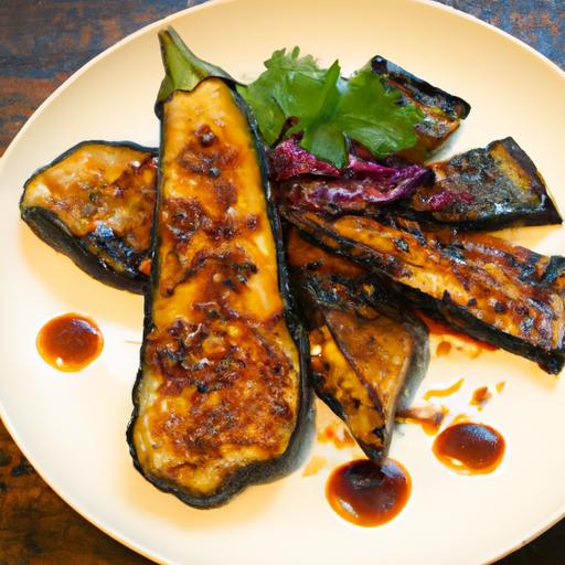 Crispy Air Fryer Miso-Glazed eggplant Recipe Unveiled