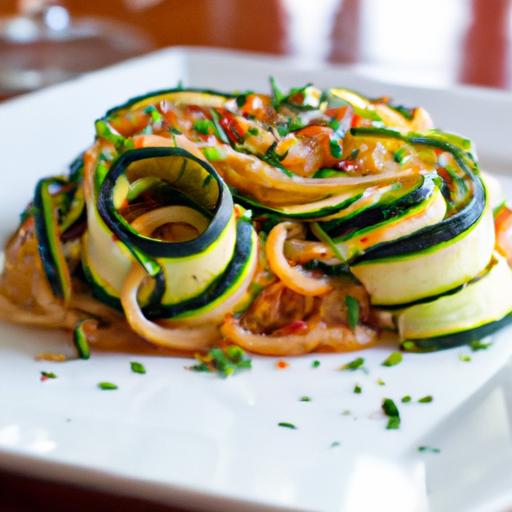twirl into Health: Zucchini Noodles with Savory Marinara