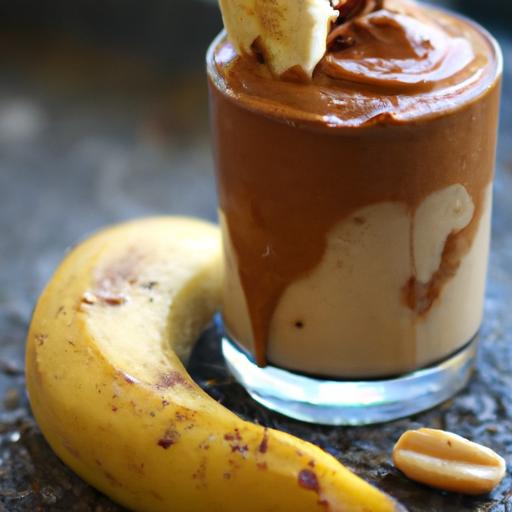 Decadent Chocolate Peanut Butter Banana Smoothie Recipe