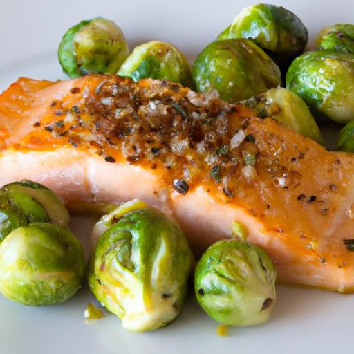 savor the Flavor: Grilled ⁣Salmon with Roasted Brussels Sprouts