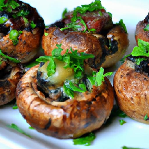 Savory Stuffed Mushrooms with ​Sausage:⁢ A Flavorful ‍Bite