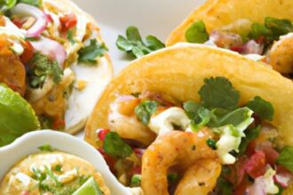 Savor the Kick: How to Make Shrimp Tacos with Spicy Mayo
