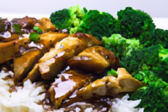 Savor the Flavors: Teriyaki Chicken with Broccoli Rice Bowl