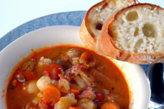 Hearty Minestrone Magic: Perfect Pairing with Crusty Bread