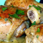 Irresistible Creamy Garlic Herb Cajun Chicken Thighs Recipe