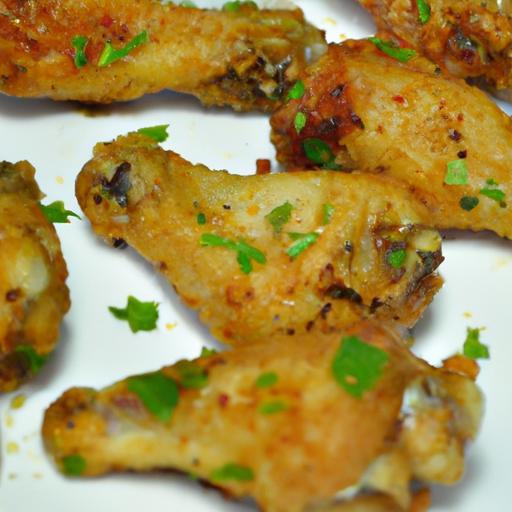 Crispy Baked Lemon Pepper Chicken Wings: Zesty & Juicy Delight