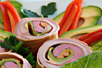 Delicious Turkey Roll-Ups with Creamy Avocado Slices