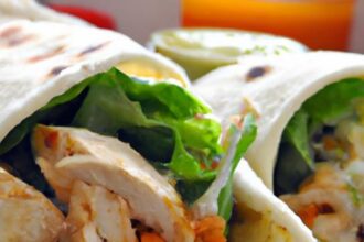 Cheesy Garlic Chicken Wraps: Simple, Savory, and Satisfying