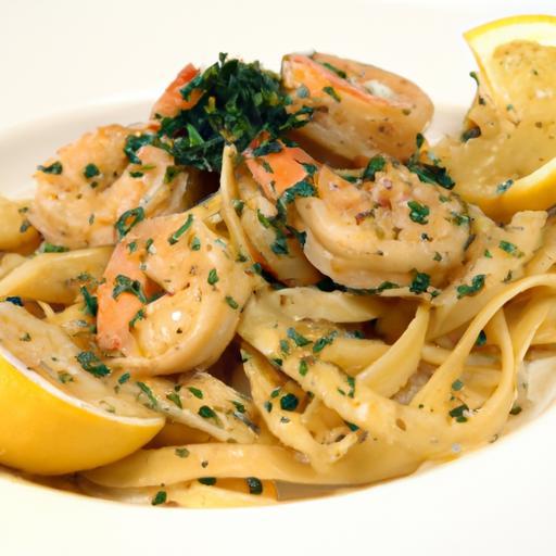 Zesty Lemon Garlic Shrimp Pasta: A Burst of Flavor Delight