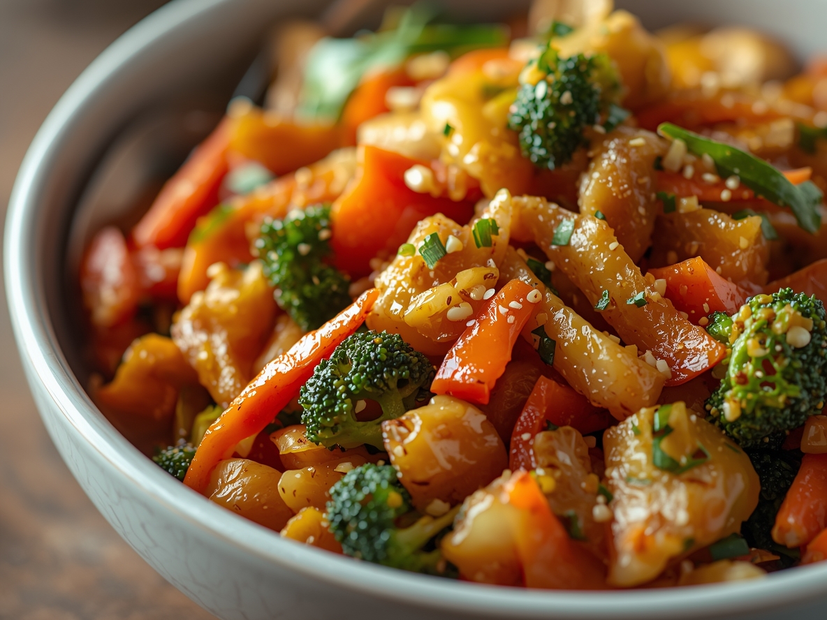 Easy Frozen Stir-Fry Vegetables