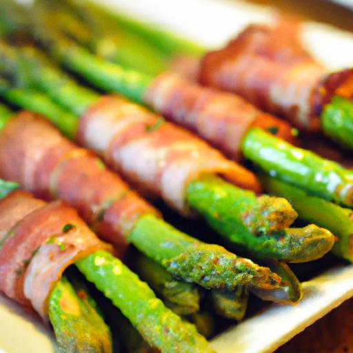 Savory Turkey Bacon-Wrapped Asparagus Bites: A Tasty Twist