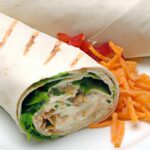 A Flavorful Twist: Turkey & Veggie Hummus Wrap Delight