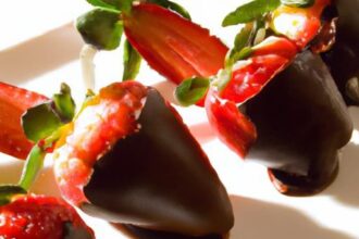 Irresistible Frozen Strawberries Dipped in Rich Chocolate