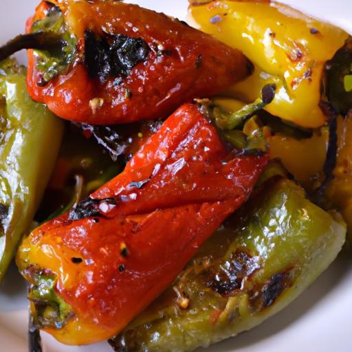 Crisp & Flavorful: Air Fryer Mediterranean Roasted Peppers