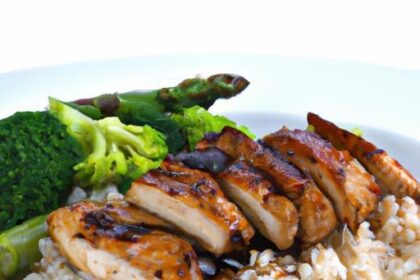 Savor Teriyaki Chicken & Rice with Broccoli: A Flavorful Feast