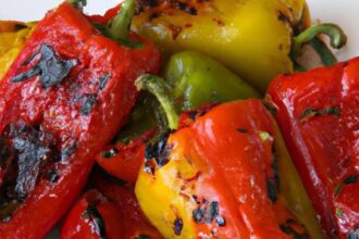 Bright and Bold: Air Fryer Mediterranean Roasted Peppers