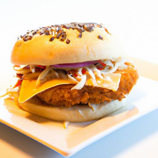 Crispy Air Fryer Teriyaki Chicken Burger: A Flavorful Twist