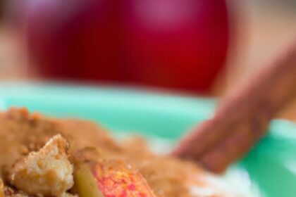 Warm Up Your Day: Apple & Cinnamon Protein Crumble Delight