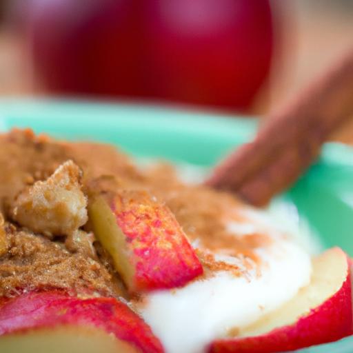Warm Up Your Day: Apple & Cinnamon Protein Crumble Delight