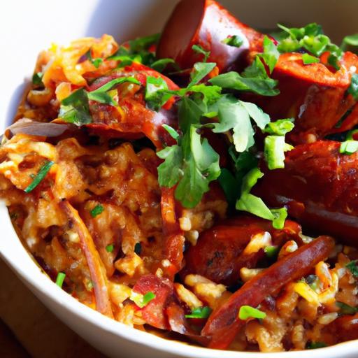 One-Pan Cajun Sausage & Rice: Flavorful Dinner in 30 Mins