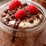 Chocolate Chia Pudding .
