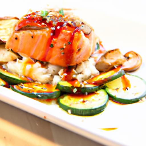 Savory salmon Sushi Bake: A delicious Twist on Tradition