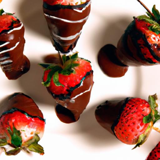 Irresistible Frozen Strawberries Dipped in Rich Chocolate