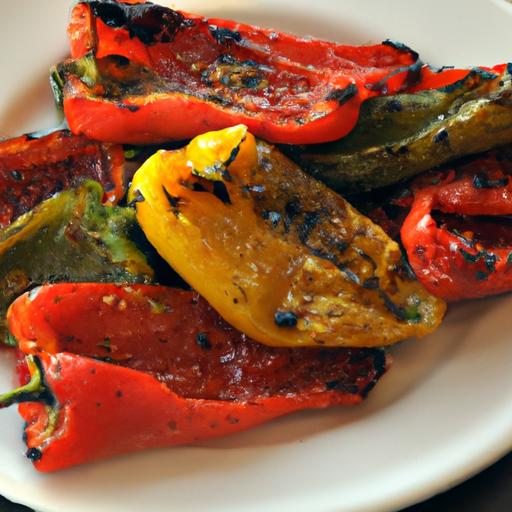 Bright and Bold: Air Fryer Mediterranean Roasted Peppers