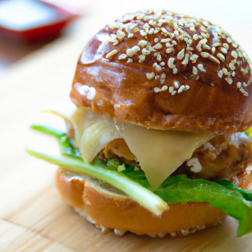 Crispy Air Fryer Teriyaki Chicken Burger: A Flavorful Twist