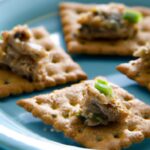 Savory Sardines on Whole-Grain Crackers: A Nutritious Bite