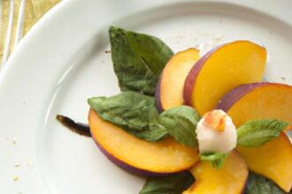 Peach Caprese Salad: A Refreshing Twist on a Classic Favorite