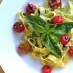 Fresh Flavors: How to Make Pesto Pasta with Cherry Tomatoes