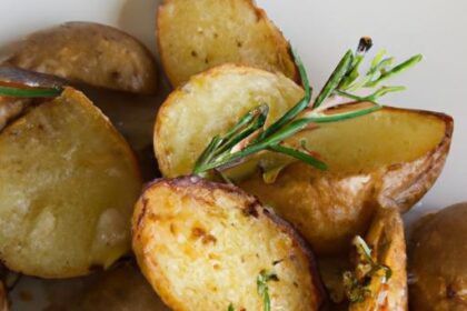Golden Garlic Rosemary Roasted Potatoes: A Flavorful Delight